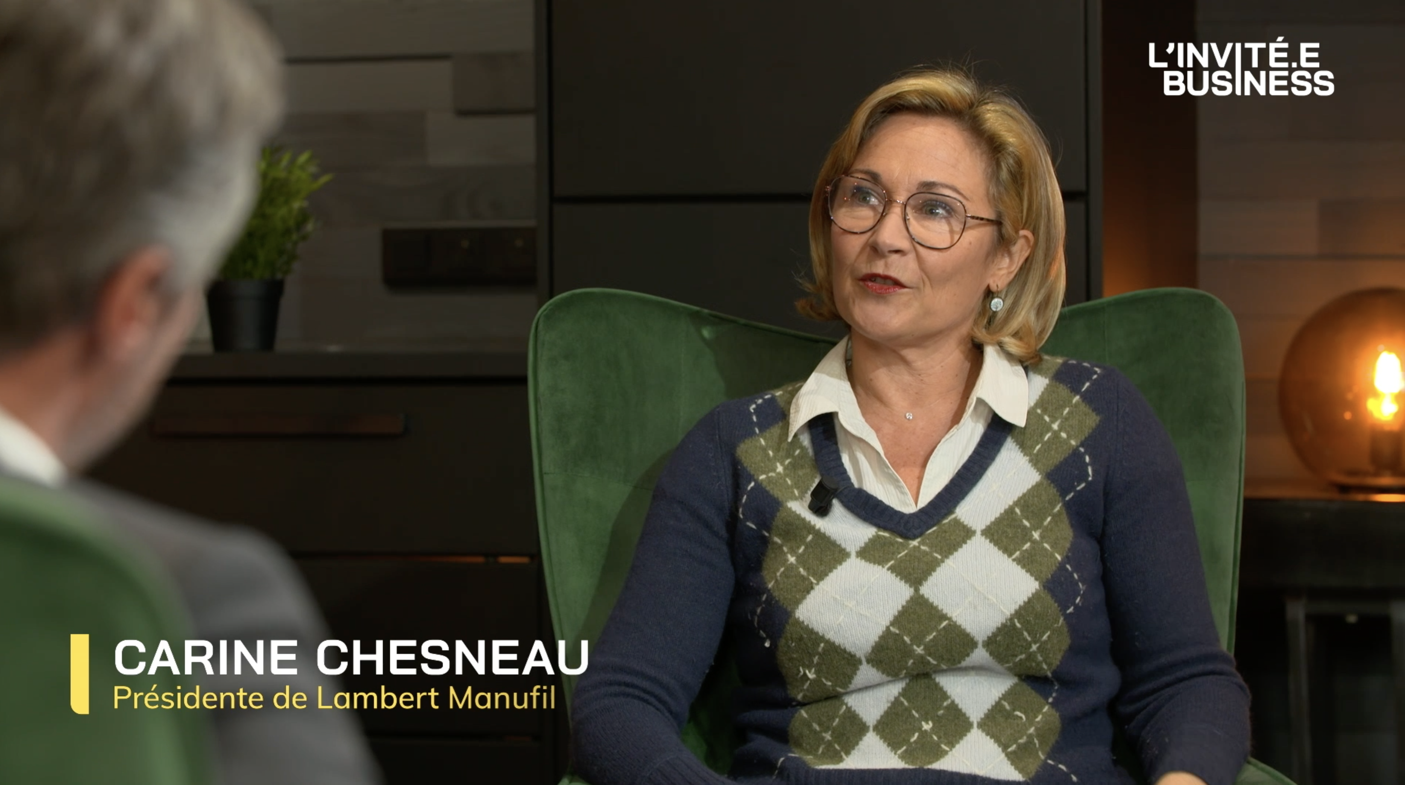 Carine Chesneau, Présidente de Lambert-Manufil