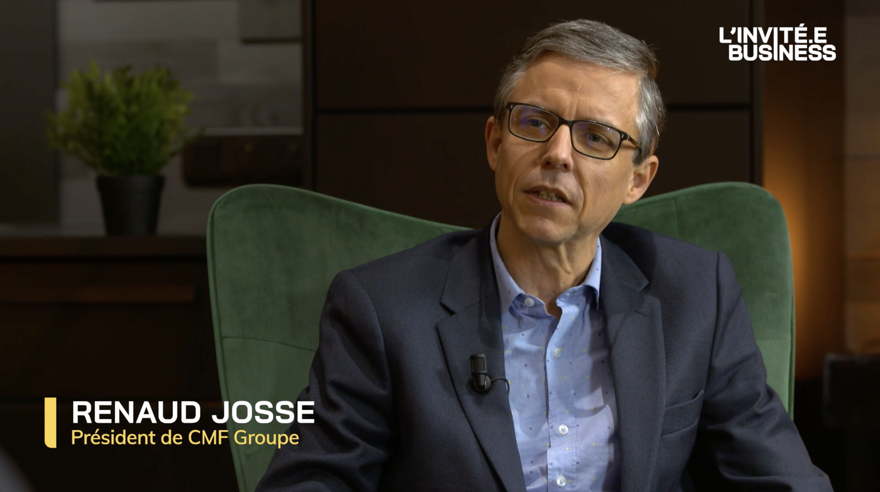 Renaud Josse, Président de CMF Groupe